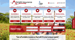 Desktop Screenshot of albrightagency.com